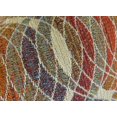 thumbnail image 3 of Plutus PB11069-1616-DP Orbitz Handmade Double Sided Throw Pillow, Purple, Olive & Red - 16 x 16 in., 3 of 3