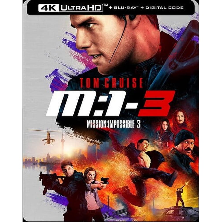 ミッション・インポッシブル3 M:I-3 スチールブック 4K UHD Mission: Impossible III (Steelbook) (4K Ultra HD + Blu-Ray +