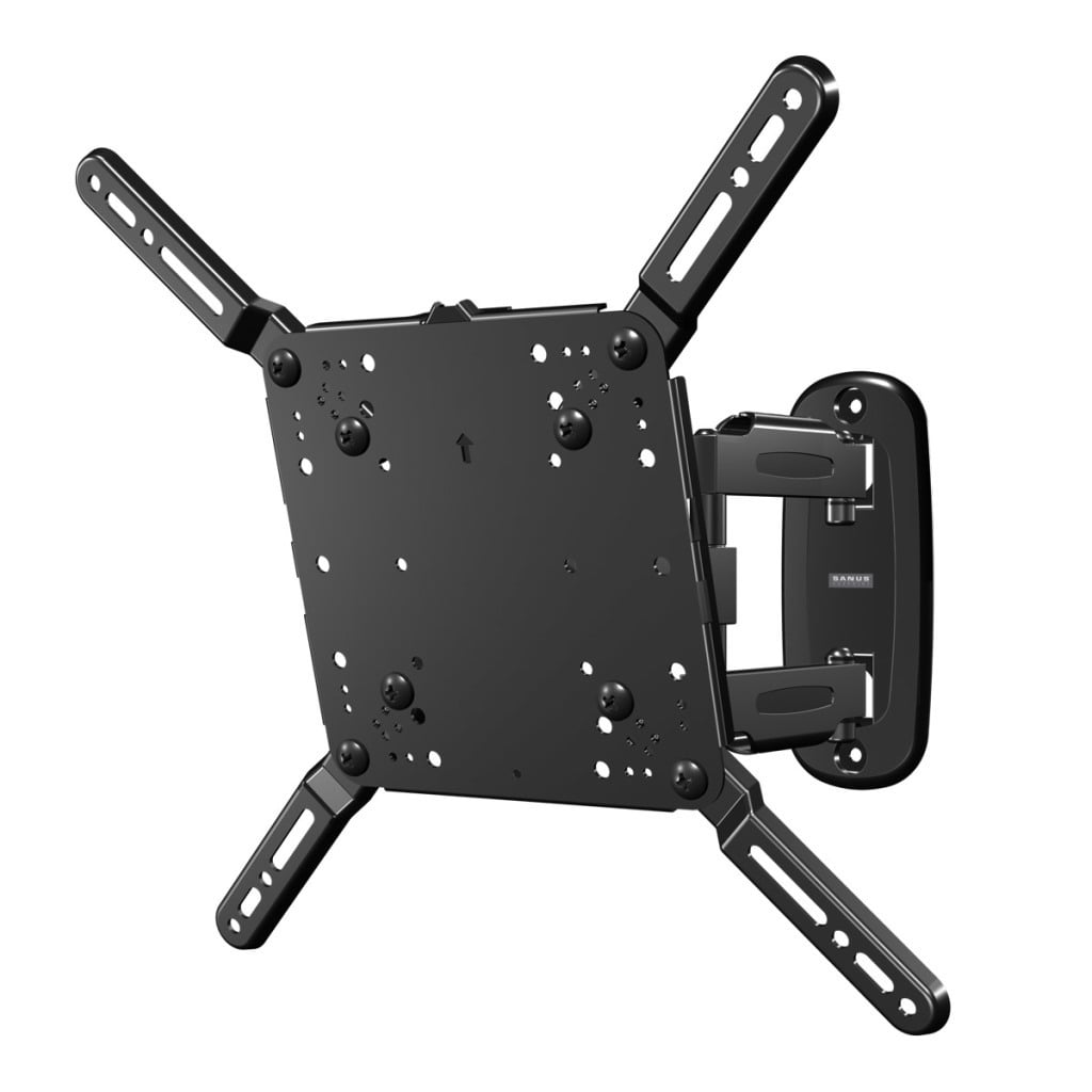 Open Box SANUS Decora Full-Motion Wall Mount for TVs 32″-55″ up to 50 lb, DMF215-B1