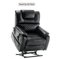 Julyfox Lift Recliner Chair Lay Flat Infinite Position Electric Recliner Chair Dual Motor Power