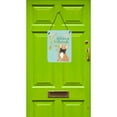 thumbnail image 2 of Carolines Treasures BB7633DS1216 Welcome Friends Fawn French Bulldog Wall or Door Hanging Prints 12x16 multicolor, 2 of 2
