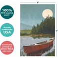 thumbnail image 4 of baomifa-EcoNotes Ensemble de 12 Cartes Canot avec Lune pour Toutes Occasions avec Enveloppes, 4 x 6 Pouces (FS56093), 4 of 4