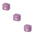 thumbnail image 2 of yingyy Emergency Organizer for Zipper Closure Household Empty Storage Bag Classification Dust-proof Students Survival Package Case Purple Large 3Set, 2 of 6