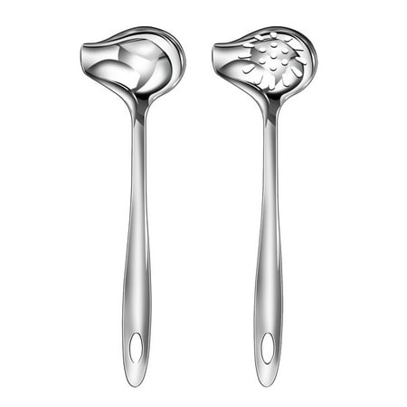 

TOYMYTOY 1 Set Stainless Steel Hot Pot Colander and Spoon Kitchen Utensil (Silver)