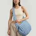 thumbnail image 3 of CNV Quilted Tote Bag Large Carryall Puffer Shoulder Bag Lightweight Padding Hobo Bag, 3 of 12