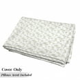 thumbnail image 5 of Tropical Floor Pillow Lounger Cover, Tropical Coconut Palm Trees Pattern Print Exotic Hawaiian Wild Lands Holiday Theme, Nap Mat Printed Fabric Case for 5 Pillows, 88" x 36", Grey White, by Ambesonne, 5 of 5