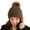 B, variant on Hats For Women Fashion Winter Hat Warmer Casual Plush Crochet Multicolor Hats Knit Ball Baseball Caps