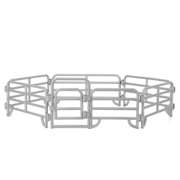 Juguete de bricolaje para niños BuyWeekMX 16 piezas casa de juegos valla de granja