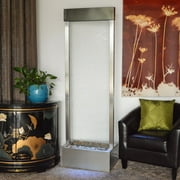 6' Stainless Steel Gardenfall With Clear Glass (CM)