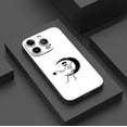 thumbnail image 2 of Muestra tu personalidad: funda para iPhone de doble capa con estampado gráfico creativo y arenado para iPhone 15 Pro Max 14 13 12 Pro 11, 2 of 3