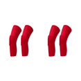 thumbnail image 4 of Sonducket 2 pack/lot Suministros de fútbol Rodilleras anticolisión para un rendimiento y seguridad Rodilleras transpirables y no tapadas rojo M rodilleras rojas METRO 2Conjunto, 4 of 6