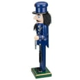 thumbnail image 4 of Northlight 14" Blue and Black Wooden Police Officer Christmas Nutcracker, 4 of 5
