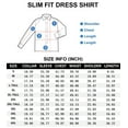 thumbnail image 7 of Jorlat Men's Dress Shirt Long Sleeve Wrinkle-Free Stretch Solid Casual Button Down Shirts, 7 of 7