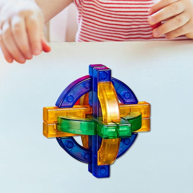 Rompecabezas rompecabezas IQ rompecabezas desbloquear artesanías entrelazadas rompecabezas mentales juegos de rompecabezas para niños niñas recuerdos Estilo K