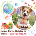 thumbnail image 3 of Interactive Plush Cake Dog Toy with Candle Design, Soft Dog Chew Toy for Fetch, Tug and Indoor Play, Character Dog Toy for Small and Medium Dogs, 3 of 6