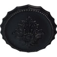 thumbnail image 3 of Ekena Millwork 16 7/8"W x 11 3/4"H x 1 1/2"P Oxford Ceiling Medallion, Hand-Painted Steel Gray, 3 of 5