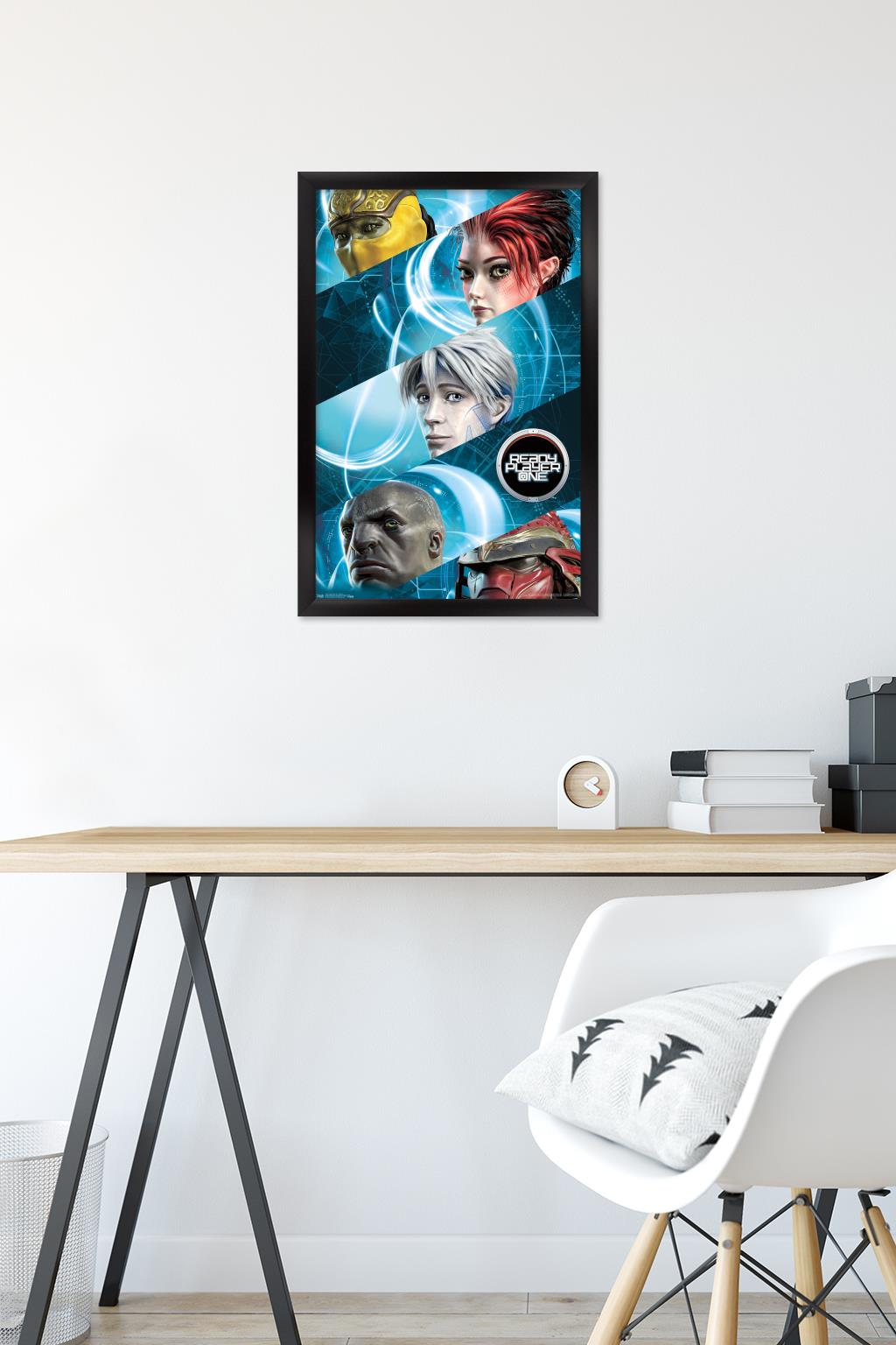 Ready Player One - Profiles Wall Poster, 14.725" x 22.375", Framed