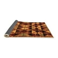 thumbnail image 2 of Ahgly Company Indoor Rectangle Oriental Orange Modern Area Rugs, 8' x 12', 2 of 4