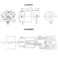 thumbnail image 4 of Amdohai D2826-6 2200KV Brushless Outrunner Motor High Performance for DIY Model Airplane RC Car Mini Multicopter Helicopter Quadcopter, 4 of 6