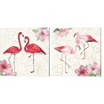 thumbnail image 2 of Metaverse Harriet Sussman 'Tropical Fun Bird with Gold' Canvas Art (Set of 2), 2 of 4