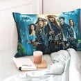 thumbnail image 6 of Pirates of the Caribbean Throw Pillow Cover Decoration Pillow Case Cushion Home Decor for Home Sofa Couch 20x30 Inch, 6 of 8