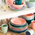 thumbnail image 5 of LOVECASA, Series Sweet, 32-Piece Porcelain Dinnerware Set, Mixed Color Dinner Set, Service for 8, 5 of 8