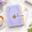 Vintage Purple with Pen, variant on FlowerWhite Sunflower Locking Diary Journal with Key, 5.7x8.4 In Lined 100gsm Paper