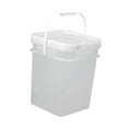 thumbnail image 2 of Cubo cuadrado para almacenamiento de alimentos, práctico, resistente, portátil, versátil con asa, cubo de pintura para pintura del hogar y la cocina 13L, 2 of 8