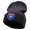 Heather Charcoal, variant on Interstate 95 Sign Embroidered 12 Inch Long Knitted Beanie - Heather Charcoal OSFM