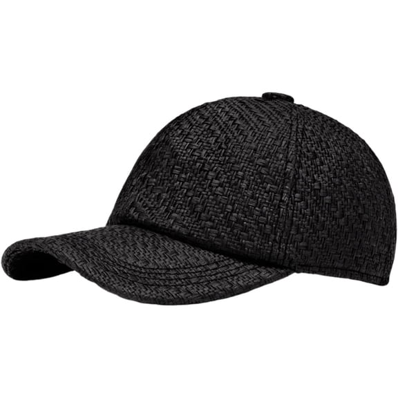 vlrwzc Breathable Mesh Baseball Cap Unisex Grass Paper Straw Sun Hat