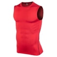thumbnail image 1 of Sports Vest For MenStretch TightFitnessClothesGymnasiumTrainingRunning Speed Dry, 1 of 2