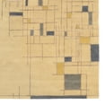 thumbnail image 2 of Hawthorne Collection 2' x 3' Hand Tufted Rug in Ivory and Blue, 2 of 3