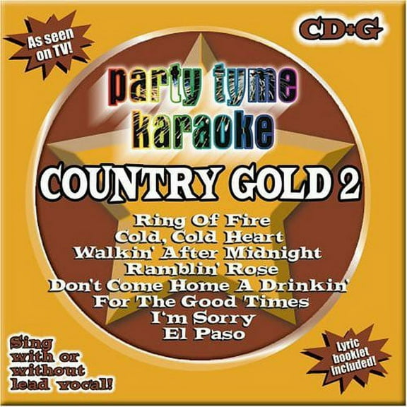 Various Artists - Party Tyme Karaoke: Country Gold, Vol. 2 - Country - CD