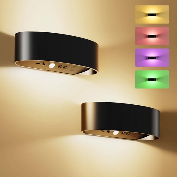 Luz de Pared con Sensor de Movimiento FULNIX 5000mAh RGB Inalámbrica