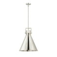 thumbnail image 2 of Innovations Lighting - Newton Cone - 1 Light Stem Hung Pendant In Industrial, 2 of 5