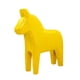 thumbnail image 2 of Figura de caballo Dala sueco, escultura animal, decoración de mesa decorativa moderna Amarillo, 2 of 8