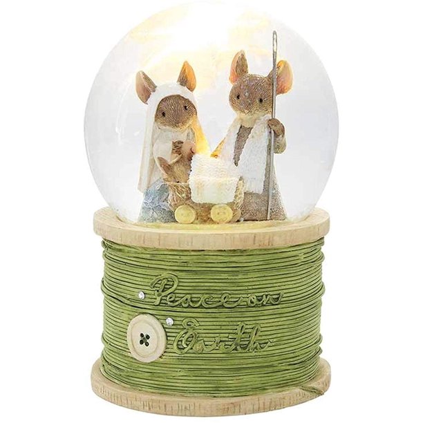 Enesco Tails with Heart Peace on Earth Waterball Figurine - Walmart.com