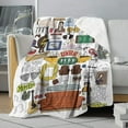 thumbnail image 2 of Friends Blanket TV Show Fleece Throw Blanket,Soft Warmer Flannel Blanket,Double-Layer Printed Blanket for Couch,Bedding,Sofa,Living Room and Camping All Season 60"X50", 2 of 6