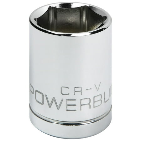 UPC: 0028907308241 | Powerbuilt 1/2 Inch Drive x 21MM Socket 6 Point – 940098