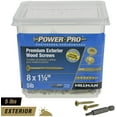 thumbnail image 3 of Hillman Fasteners 48605 Power Pro Bronze Ceramic Exterior Screw, 8" x 1-1/4", 3 of 8
