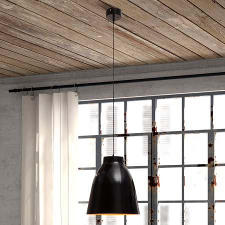 Nickel Matt Ceiling Lamp - Zuo Modern Bronze Ceiling Lamp - Matte Black