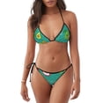 thumbnail image 1 of Balery Tropical Fruit Pijama Estampado Bikini de Dos Piezas para Mujer - Conjunto de Bikini Ajustable Sexy y Cómodo para Playa, 1 of 6