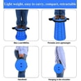 thumbnail image 3 of Upgraded Square Collapsible Stool, 400lbs Max Weight, Lightweight But Sturdy, Portable Retractable Folding Telescoping Foldable Camping Stool for Adults Outdoor Fishing Hiking Travel BBQ, 3 of 7