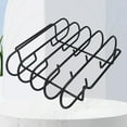 YiaNXan BBQ Rib Rack Stand AntiCorrosion Iron Roasting Stand Holds for