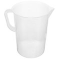 thumbnail image 4 of Transparent Plastic Measuring Cup with AntiScald Handle for Home Use Lightweight and 1000ml, 4 of 5