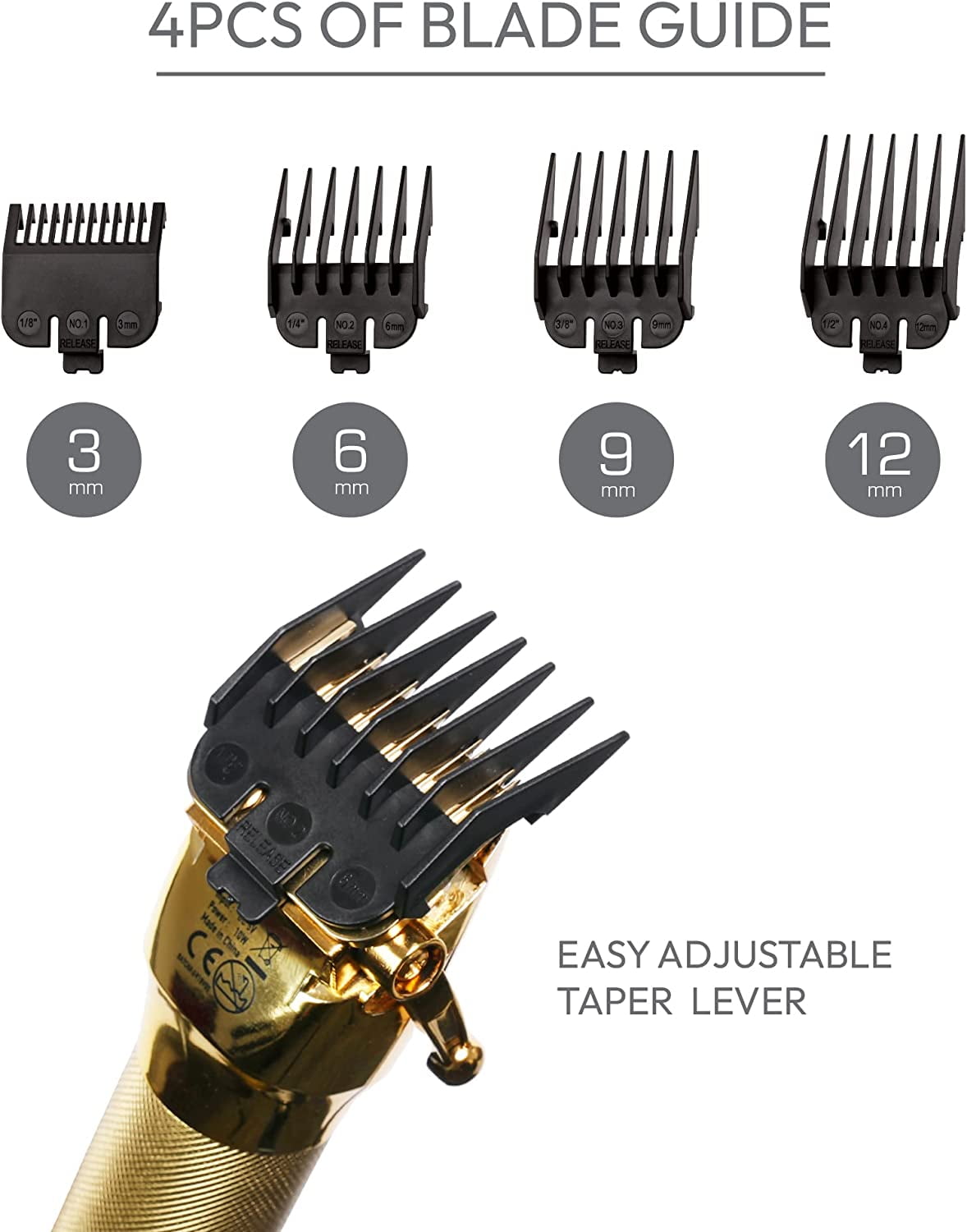 RED by Kiss Cordless Hair Clippers, Hair Trimmer for Professional Haircut, Grooming Kit for Men Ultra Clean-Cut Clipper