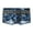 Blue, variant on IWRICH Men's Mesh Sheer Boxer Shorts Camo Underwear Boxer Briefs Grey XL