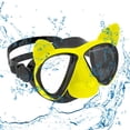 thumbnail image 6 of lacooooppia Diving Glasses -diving Snorkeling Equipment Anti -fog -diving Diving for Diving of Diving under Water yellow, 6 of 8