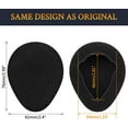 thumbnail image 3 of SOULWIT 2 Pairs Replacement Automobile Headphone Earpads Compatible with Infrared Wireless Headphones, Ear Pads Cushions for GM Ford Toyota Nissan Honda Entertainment DVD Player Systems (Foam), 3 of 5