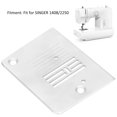 thumbnail image 4 of Sewing Machine Needle Plate, Iron Sewing Machine Accessories,  2pcs Multifunction Smooth  Home for Sewing Machine, 4 of 7